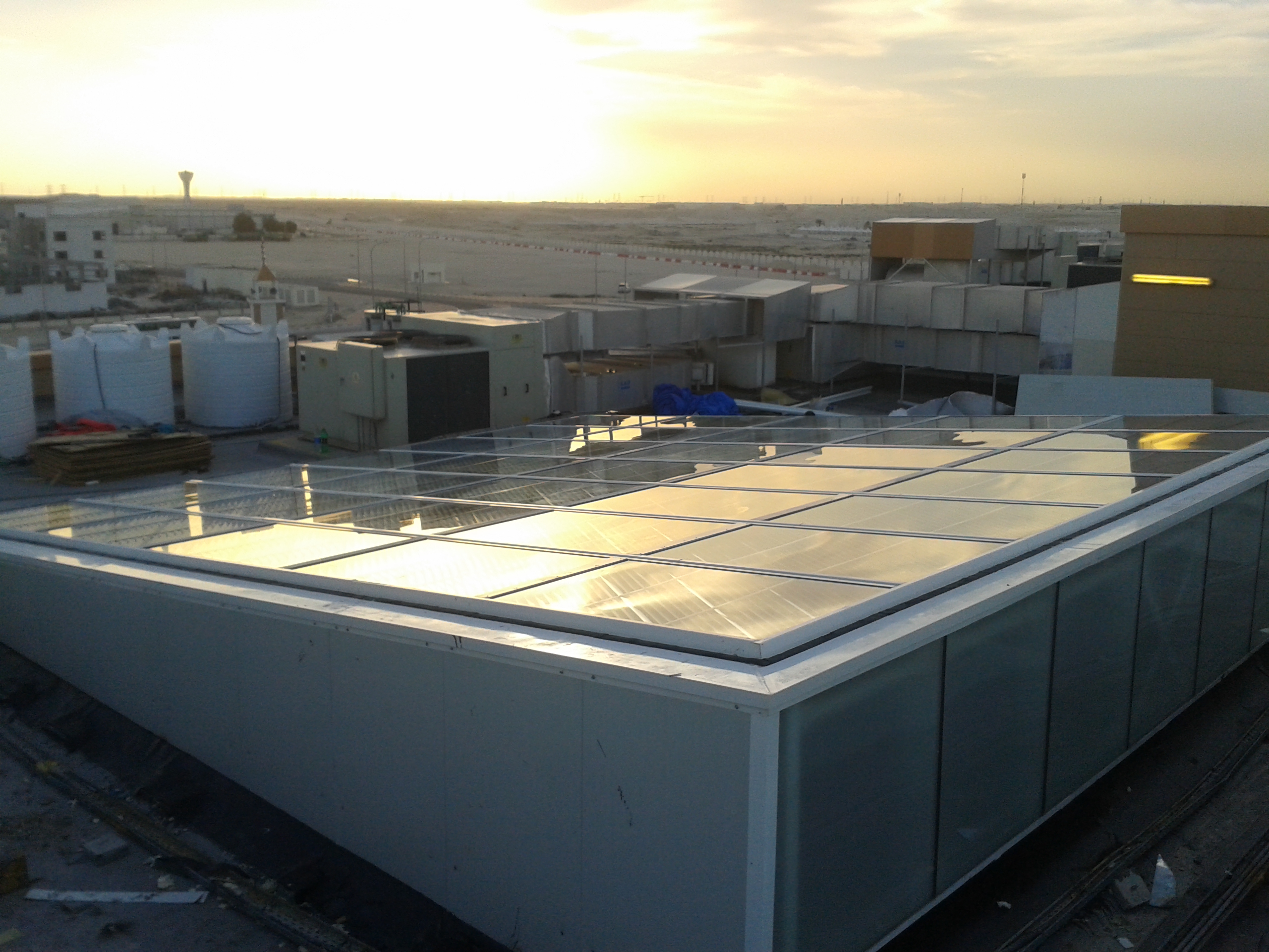 QBIC Roof - Outside view.